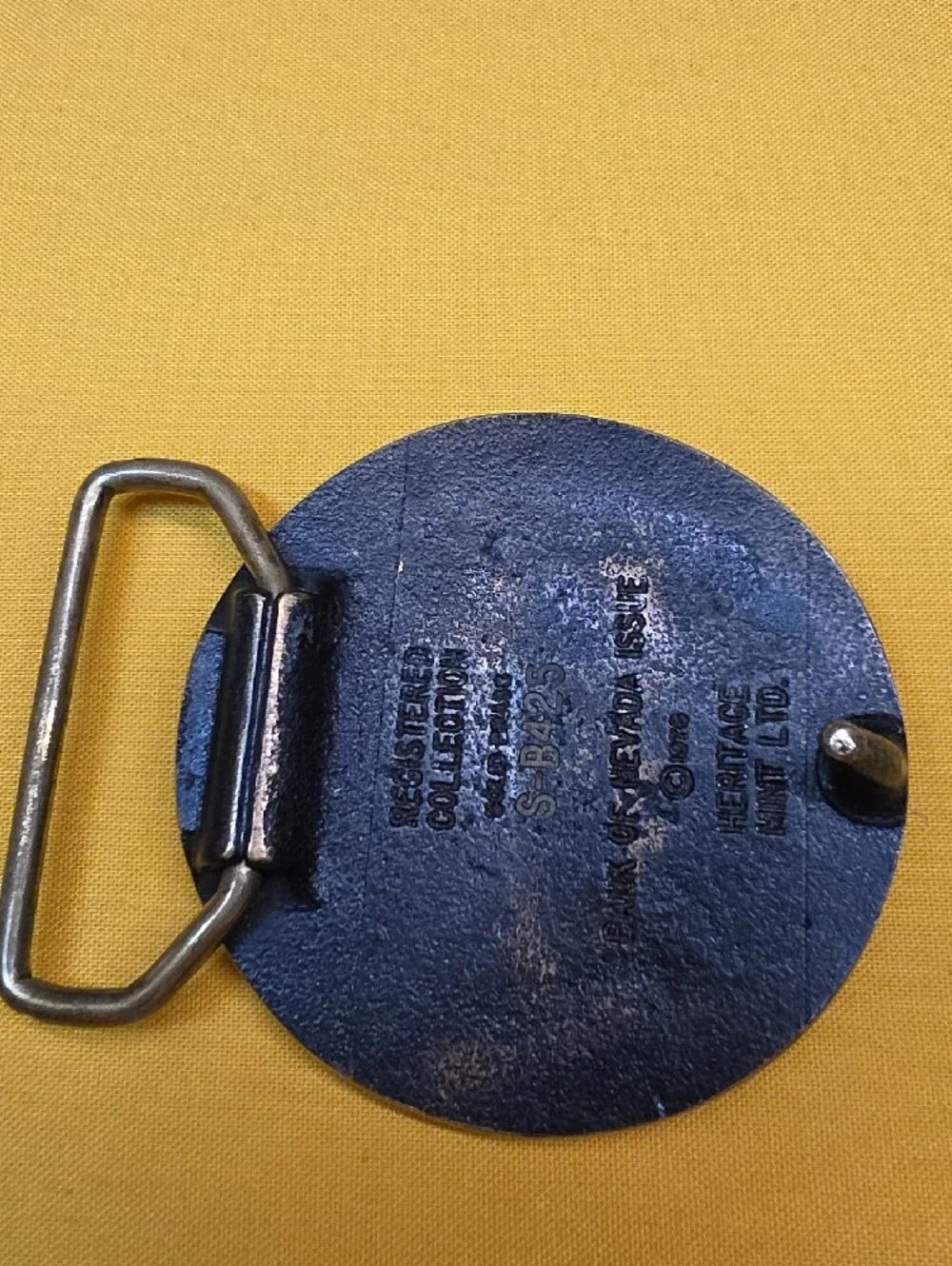 1978 Heritage Mint Brass Nevada State Seal Buckle